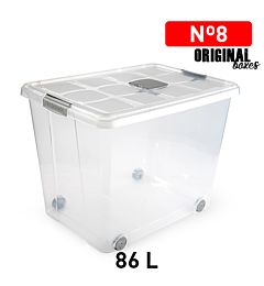 SCATOLA MULTIUSO N  8 86L PLATA F17Plastic Forte