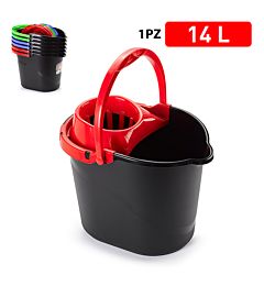 SECCHIO STRIZZA MOP NEW BLACK GAMMA CLASSICA