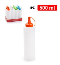 BOTTIGLIA A BOCCA AMPIA 500 ML S-212Plastic Forte