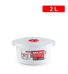 CASSERUOLA MICROONDE 2 LPlastic Forte