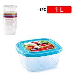 CONTENITORE BASIC QUADRATO 1 LPlastic Forte