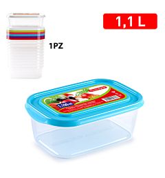CONTENITORI BASIC RETTANGOLARE 1,1 LPlastic Forte