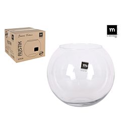 CIOTOLA DI VETRO PESCE  35CM  RUSTIKSoler