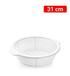 SCOLAPASTA 31 CM BIANCO