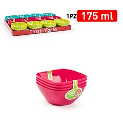 SET 4 CIOTOLE OPAL 175 MLPlastic Forte