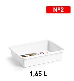 BACINELLA FRIGO BIANCA  SPlastic Forte