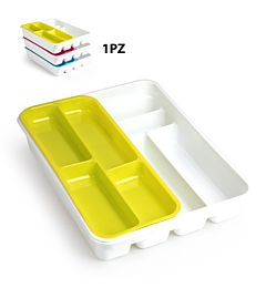 PORTAPOSATE CON INSERTO MONTATO BIANCOLOREPlastic Forte