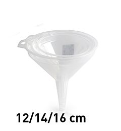 SET 3 IMBUTI TRASPARENTEPlastic Forte