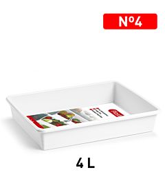 VASSOIO BIANCO LPlastic Forte