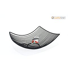 CEST.FRUTTA METALLO BLACK CONFORTIMESoler