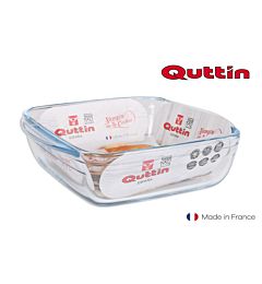 VETRO PIATTO QUADRATO 20X17CM