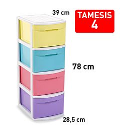 CASSETTIERA 4 CASSETTI TAMESIS STDO SWEET