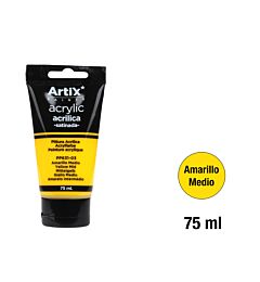 PITTURA ACRILLICA GIALLO MEDIO 75ML ARTIX