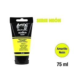 PITTURA ACRILLICA GIALLO NEON 75ML ARTIX