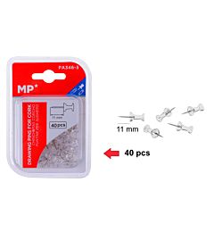 SPILLI PUNTINE LUCIDA 11MM 40PEZZI MP