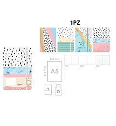 AGENDA CON COPERTINA DURA A5 CERVANTES