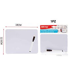 SCHEDA MAGNETICA CON MARCATORE