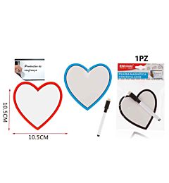 SCHEDA MAGNETICA CON MARCATORE