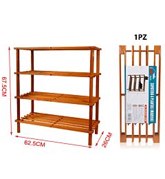SCARPIERA 4 PIANI 62.5*26*67.5CM