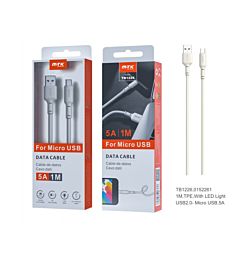 TB1226 BL, MTK, CAVO DATI MICRO USB CON INDICATORE LED