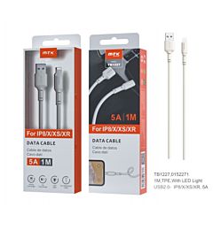 TB1227 BL, MTK, CAVO DATI MICRO USB CON INDICATORE LED