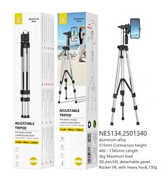 NE5134 NE, TREPPIEDI IN ALLUMINIO PER CELLULARI, T