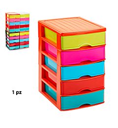 CASSETTIERA 5 CASSETTI GUADIANA SURTIDO NBMPlastic Forte