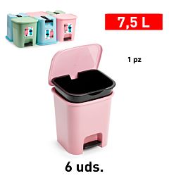 PATTUMIERA A PEDALE SMART 7,5 L SURTIDO ARV