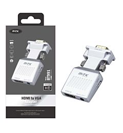 MTK ADATTATORE DA HDMI A VGA CON JACK 3,5MMMTK
