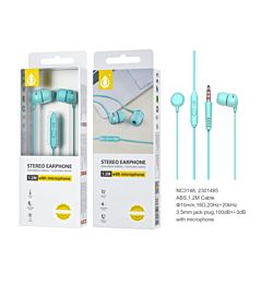ONEPLUS NC3148 CUFFIE AURICOLARI IN-EAR AUX CON MIC AZZURROOne Plus