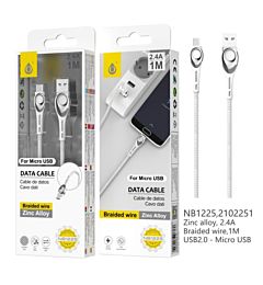 ONEPLUS NB1225 CAVO DATI MICRO USB 2.4A BIANCOOne Plus