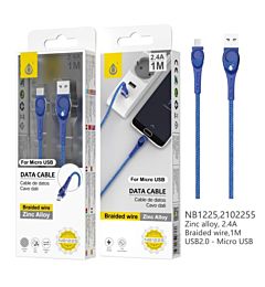 ONEPLUS NB1225 CAVO DATI MICRO USB 2.4A BLUOne Plus