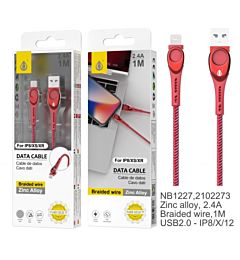 ONEPLUS NB1227 CAVO DATI LIGHTNING 2.4A ROSSOOne Plus