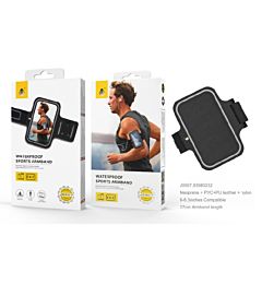 ONEPLUS AZ JO507, FASCIA DA BRACCIO PORTACELLULARE 6-6.5 POLLICI NEROOne Plus