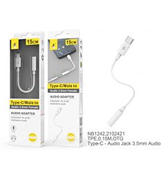 ONEPLUS  ADATTATORE USB C A JACK 3,5MM 15CMOne Plus