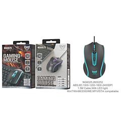 ONEPLUS NG6025 MOUSE OTTICO GAMING CON CAVO 1.5M BLU