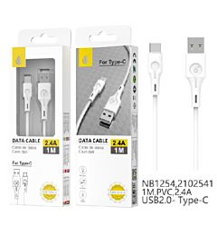 ONEPLUS NB1254 CAVO DATI USB Type-C 2.4A BIANCOOne Plus