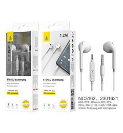 ONEPLUS NC3162 CUFFIE AURICOLARI AUX CON MIC BIANCOOne Plus