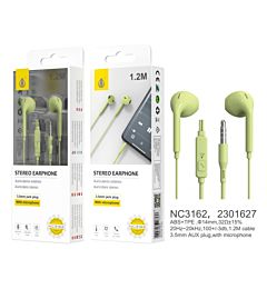 ONEPLUS NC3162 CUFFIE AURICOLARI AUX CON MIC VERDEOne Plus