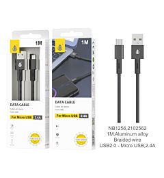 ONEPLUS NB1256 CAVO DATI MICRO USB 2.4A NEROOne Plus