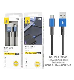 ONEPLUS NB1256 CAVO DATI MICRO USB 2.4A BLUOne Plus