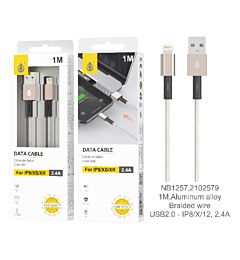 ONEPLUS NB1257 CAVO DATI LIGHTNING 2.4A ROSA OROOne Plus