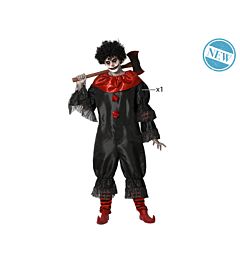 COSTUME CLOWN NERO XS-SAtosa