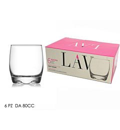 SET 6 BICCHIERI ADORA 80 CCSoler