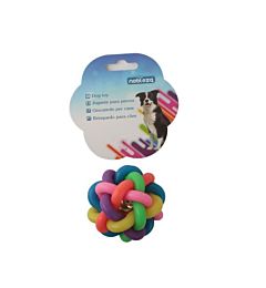 PALLINA INTRECCIATA CON SONAGLIO(D6.8CM)