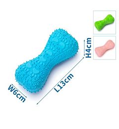 OSSO GIOCATTOLO CON IMPRONTE IN LATTICE