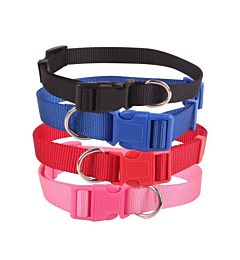 COLLARE IN NYLON BASIC(S,W1.5*L25-40CM,QUATTRO ASSNobleza