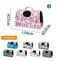 BORSA PER ANIMALI IN PU E PIEGHEVOLE(S,L34*W19*H27Nobleza