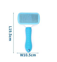 SPAZZOLA PER ANIMALI DOMESTICI(L19.5*W10.5CM,AZZURNobleza