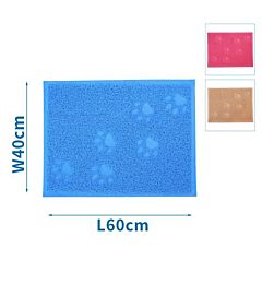 TAPPETINO CON STAMPA ZAMPETTE(L60*W40CM)